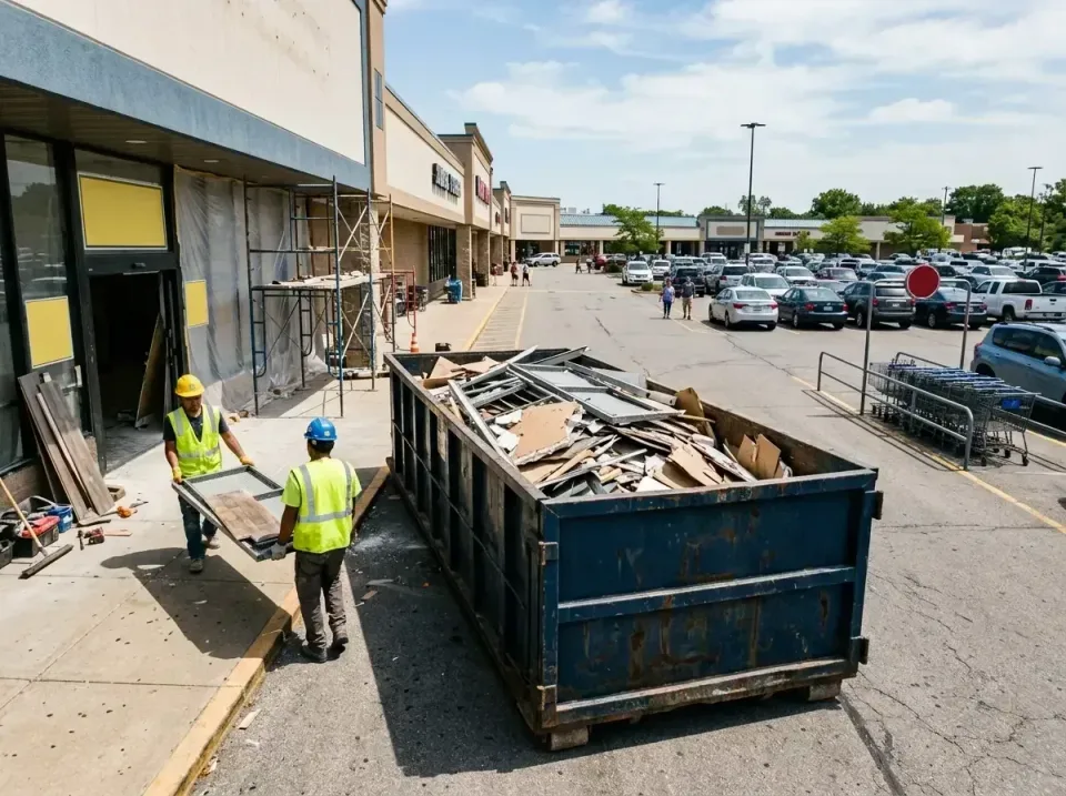 retail-store-renovation-debris-003 — frequently asked questions, Roll-off Dumpster Rentals in Springfield, MI